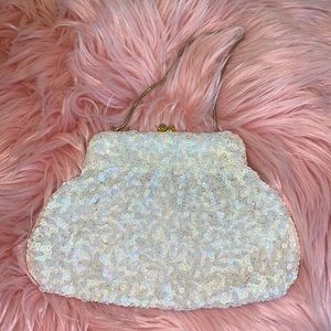La Regale beaded vintage handbag